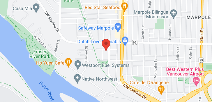 map of 104 8633 SW MARINE DRIVE
